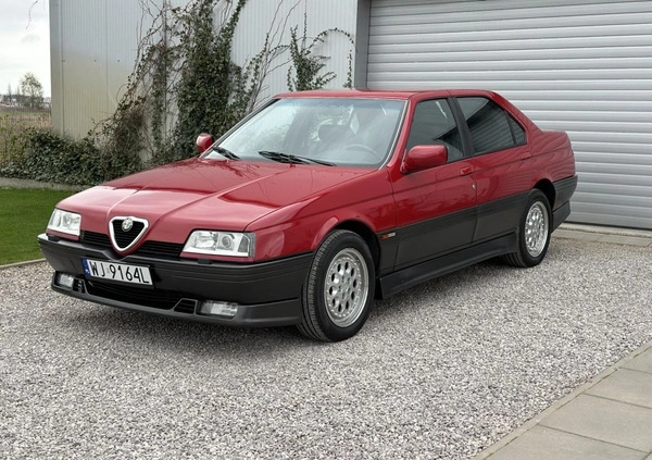 Alfa Romeo 164 cena 139999 przebieg: 115000, rok produkcji 1995 z Warszawa małe 781
